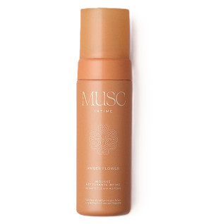 Musc Intime – Mousse nettoyante intime Amber Flower, 150 ml
