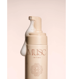 Musc Intime – Mousse nettoyante intime Monoï Oriental, 150 ml
