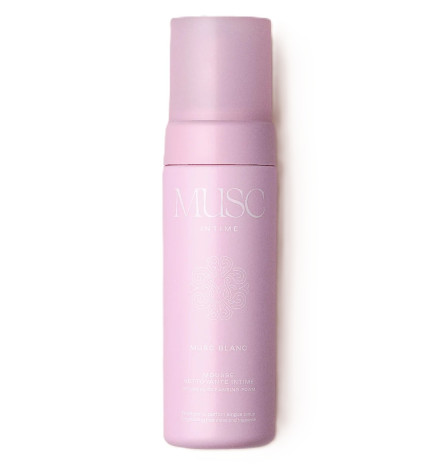 Musc Intime – Mousse nettoyante intime Musc Blanc, 150 ml