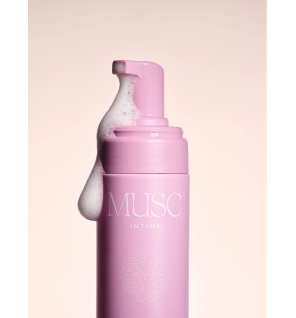 Musc Intime – Mousse nettoyante intime Musc Blanc, 150 ml