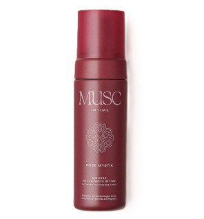 Musc Intime – Mousse nettoyante intime Rose Mystik, 150 ml