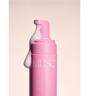 Musc Intime – Mousse nettoyante intime Sakura, 150 ml