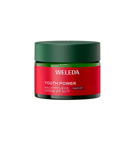Weleda – Youth Power Crème de Nuit Grenade Bio, 40 ml