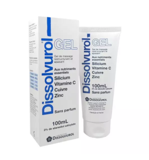 Dissolvurol – Gel articulaire au silicium, vitamine C, cuivre et zinc, 100 ml