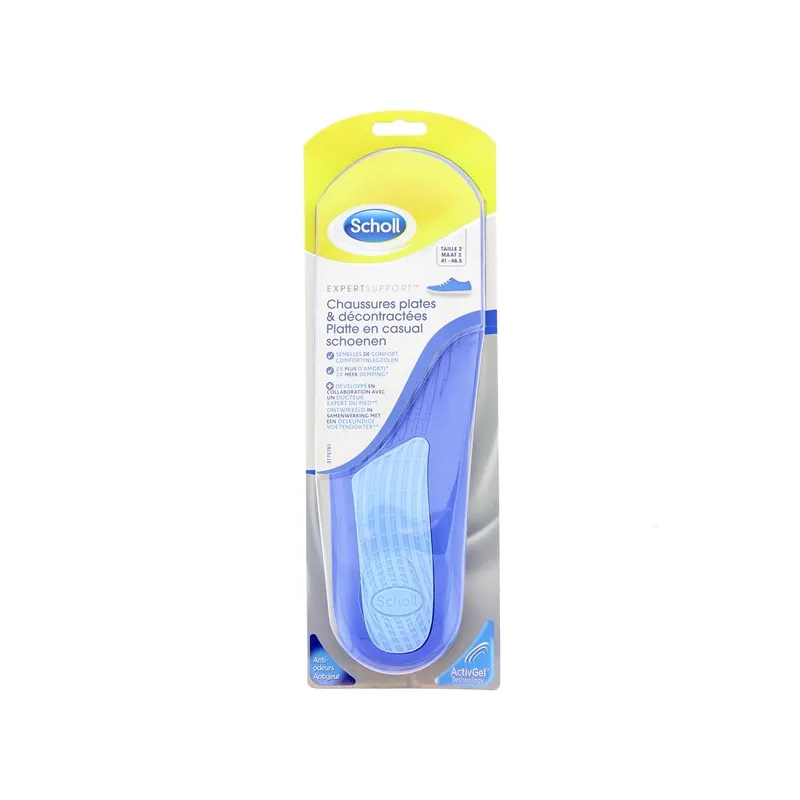 Scholl – Semelles chaussures plates et décontractées, taille 2 Scholl – Semelles chaussures plates et décontractées, taille 2