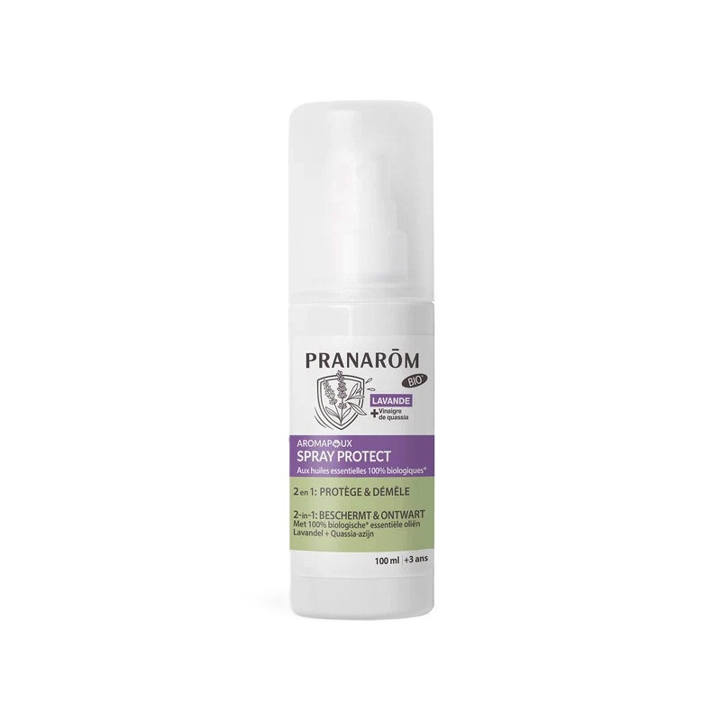 Pranarôm – Aromapoux Spray Protect à la lavande Bio, 100 ml Pranarôm – Aromapoux Spray Protect à la lavande Bio, 100 ml