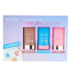 Weleda – Coffret Trip Drop, 3 sérums de 20 ml