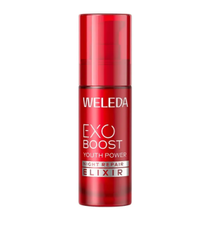 Weleda – Youth Power Exo Boost Sérum de Nuit Grenade Bio, 30 ml