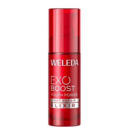 Weleda – Youth Power Exo Boost Sérum de Nuit Grenade Bio, 30 ml