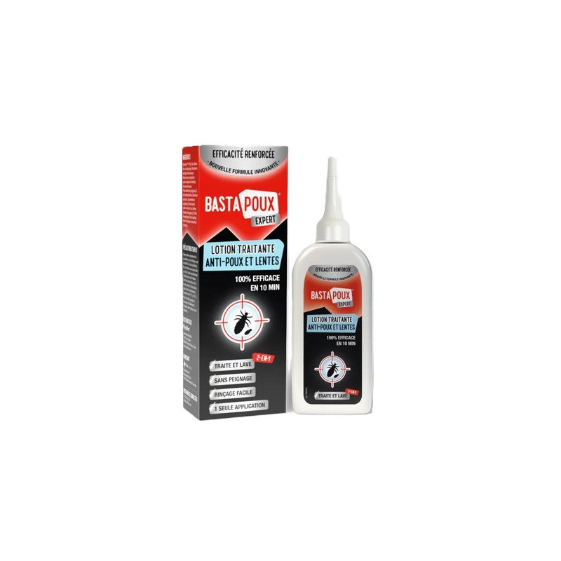 PEDIACT – BastaPoux Expert Lotion 2-en-1, 100 ml