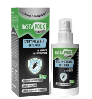 PEDIACT – BastaPoux Expert Spray Préventif, 125 ml