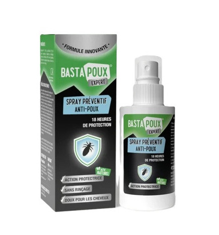 PEDIACT – BastaPoux Expert Spray Préventif, 125 ml