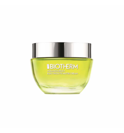 Biotherm – Aquasource + Crème Hydratante Enrichie en Électrolytes, 50 ml
