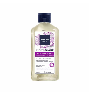 Phyto Paris – Phytocyne Shampooing Femme Antichute, 500 ml