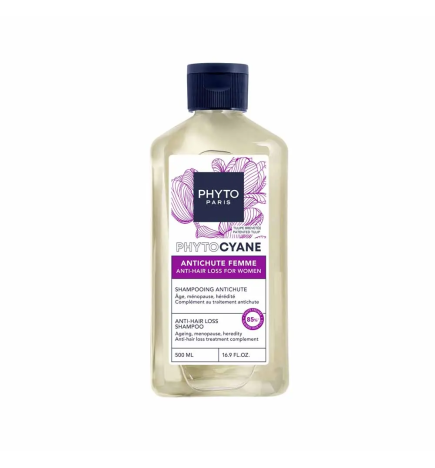 Phyto Paris – Phytocyne Shampooing Femme Antichute, 500 ml
