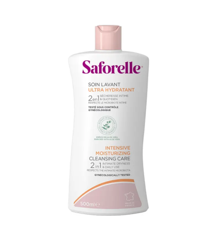 Saforelle – Soin Lavant Ultra Hydratant, 500 ml