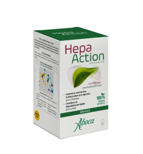 Aboca – Hepa Action Advanced gélules foie et digestion, 50 gélules