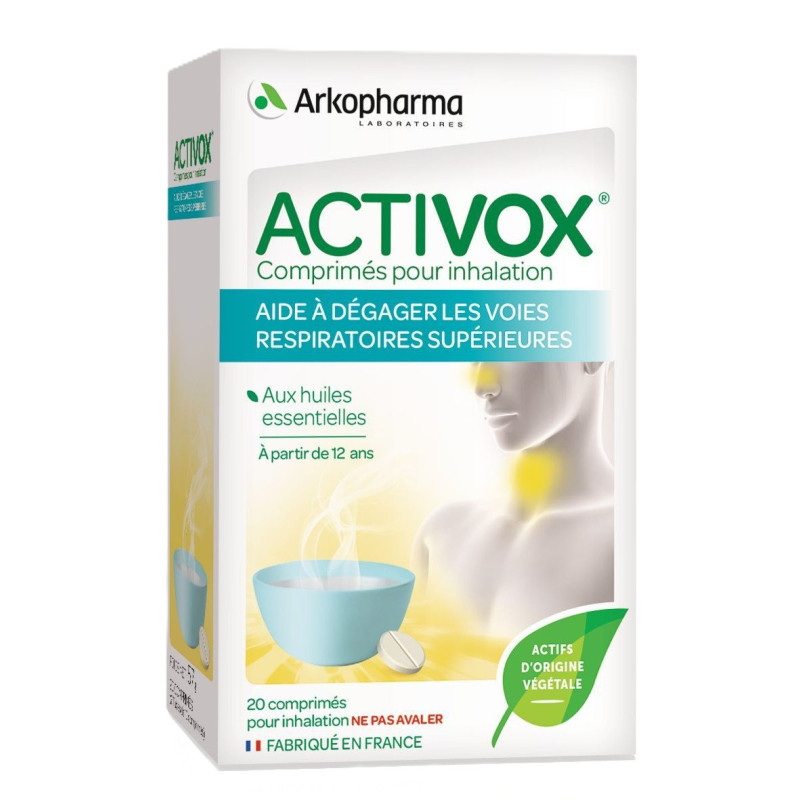 Arkopharma - Activox comprimés pour inhalation, 20 comprimés Arkopharma - Activox comprimés pour inhalation, 20 comprimés