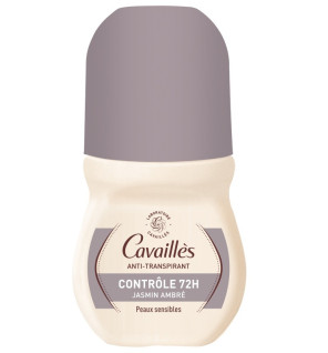 Cavaillès – Anti-Transpirant Bille Jasmin Ambré Contrôle 72H, 50 ml