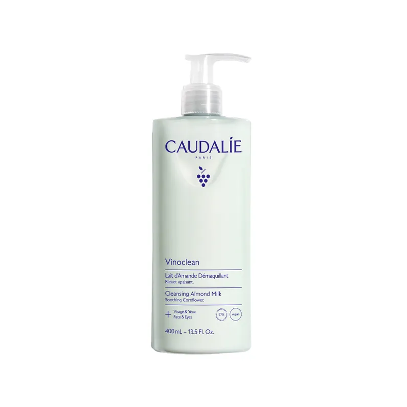 Caudalie – Lait d’Amande Démaquillant Vinoclean, 400 ml Caudalie – Lait d’Amande Démaquillant Vinoclean, 400 ml