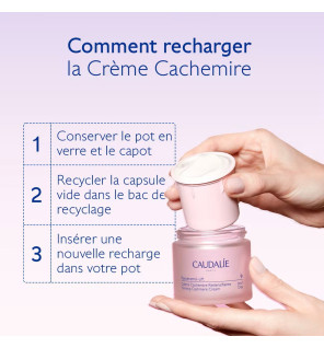 Caudalie – Recharge Resveratrol-Lift Crème Cachemire Redensifiante , 50 ml