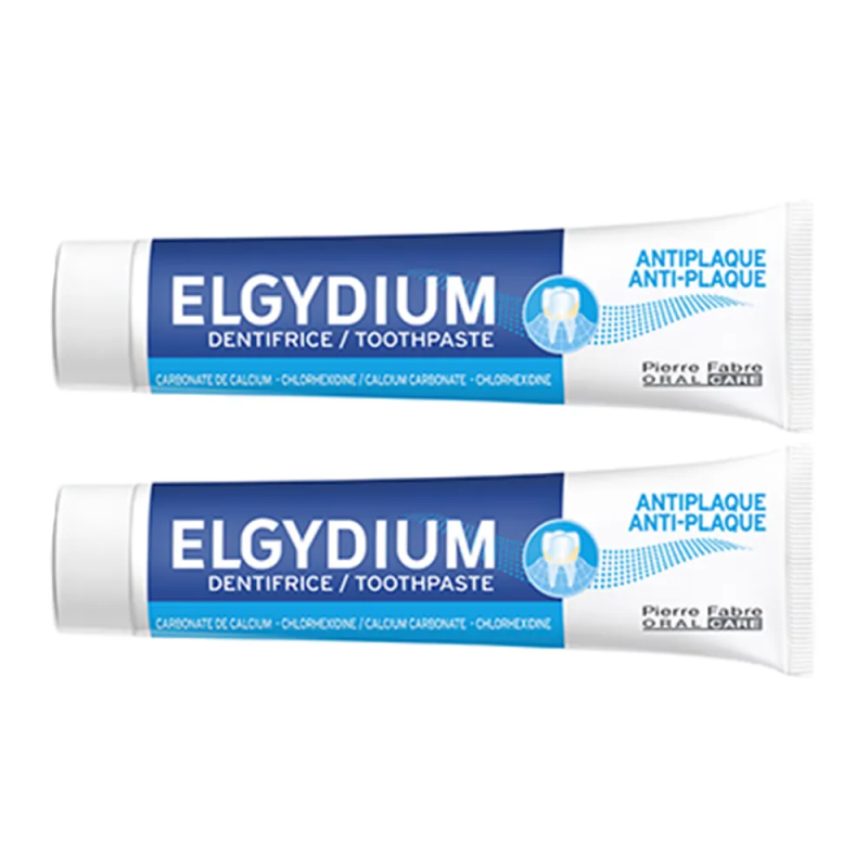 Elgydium – Dentifrice Anti-plaque, 2 x 75 ml Elgydium – Dentifrice Anti-plaque, 2 x 75 ml