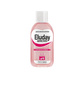 Eluday – Bain de bouche quotidien Soin gencives sensibles, 500 ml