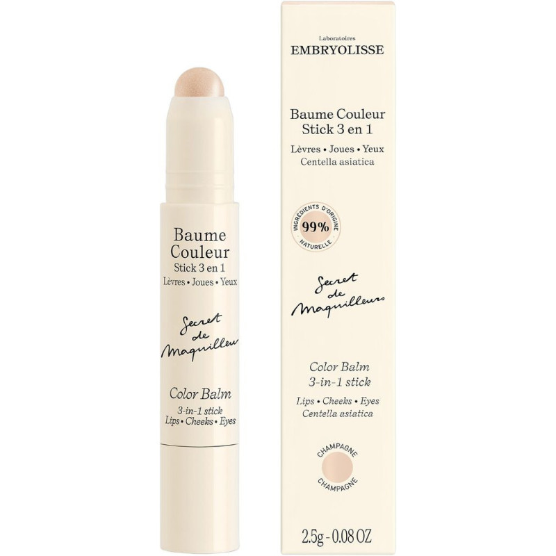 Embryolisse – Baume Couleur Stick 3 en 1 Champagne, 2,5 g Embryolisse – Baume Couleur Stick 3 en 1 Champagne, 2,5 g