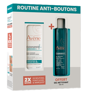 Avène – Cleanance Coffret Routine Anti Boutons Comedomed+