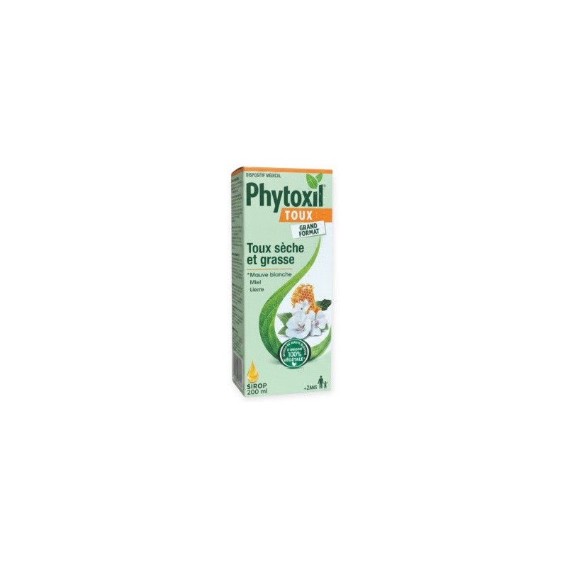 Phytoxil – Sirop Toux sèche et grasse, 200 ml Phytoxil – Sirop Toux sèche et grasse, 200 ml