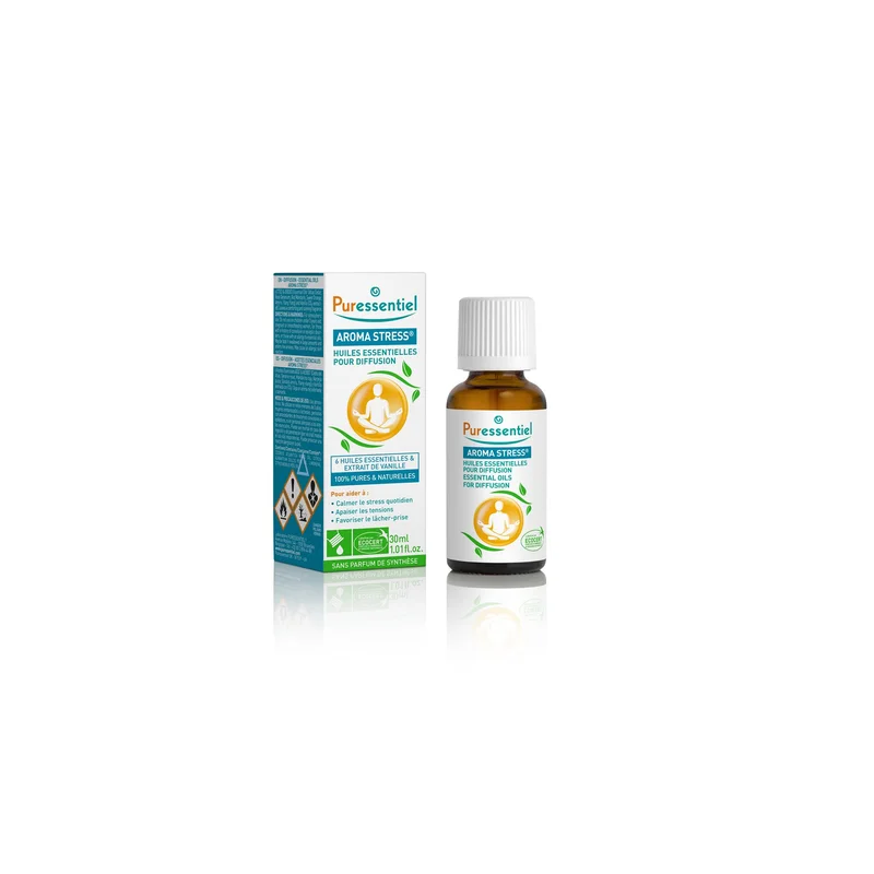 Puressentiel – Aroma Stress Huiles Essentielles pour diffusion, 30 ml