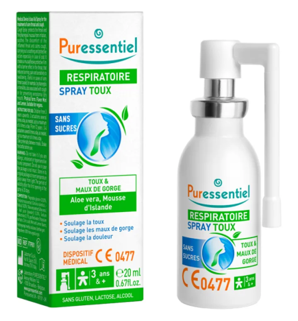 Puressentiel – Spray Toux Sans Sucres, 20 ml
