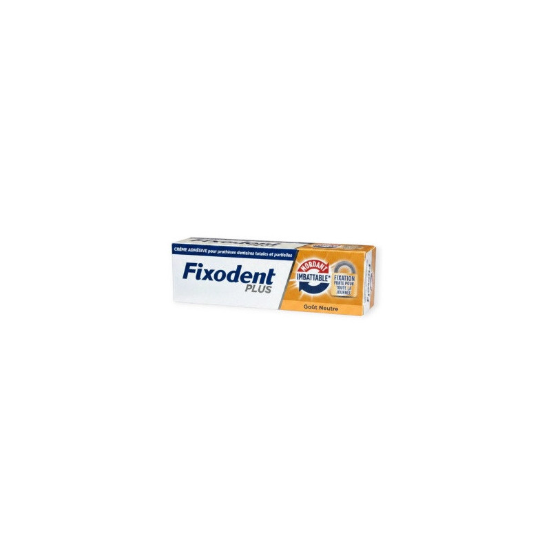 Fixodent – Crème adhésive Mordant Imbattable goût neutre, 35 g Fixodent – Crème adhésive Mordant Imbattable goût neutre, 35 g