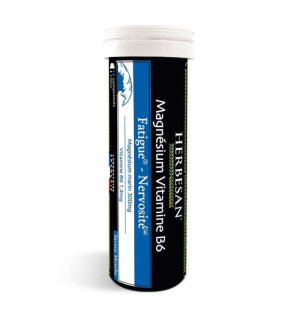 HERBESAN – Magnésium Marin + Vitamine B6, 15 comprimés