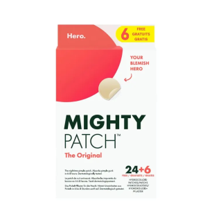 Hero – Mighty Patch de nuit anti-acné The Original, 30 patchs