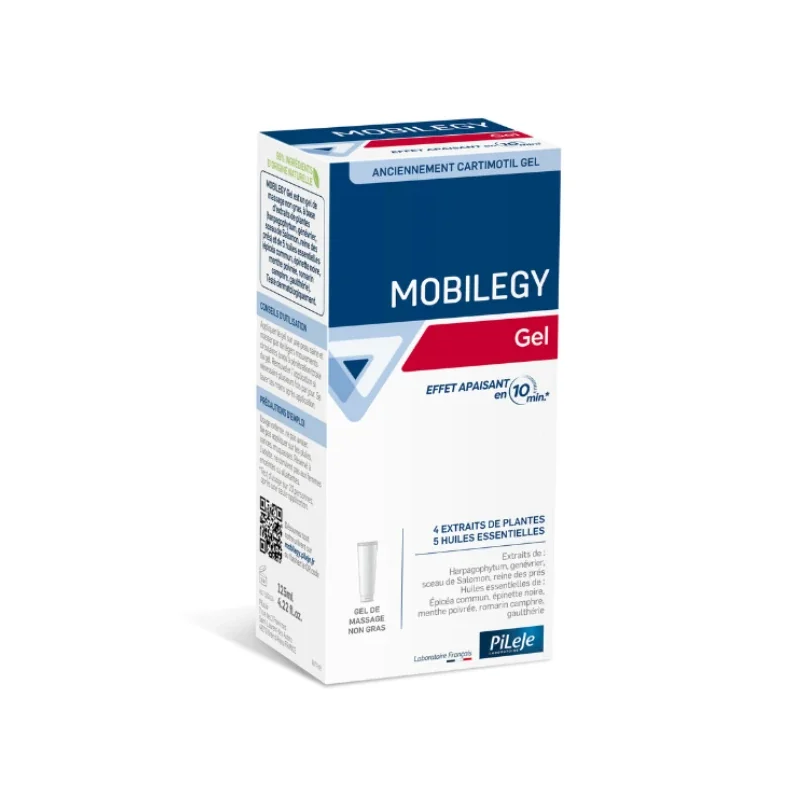 PiLeJe – Mobilegy Gel de Massage Apaisant, 125 ml PiLeJe – Mobilegy Gel de Massage Apaisant, 125 ml