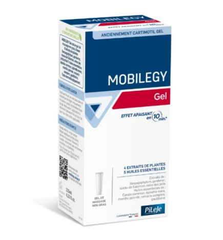 PiLeJe – Mobilegy Gel de Massage Apaisant, 125 ml