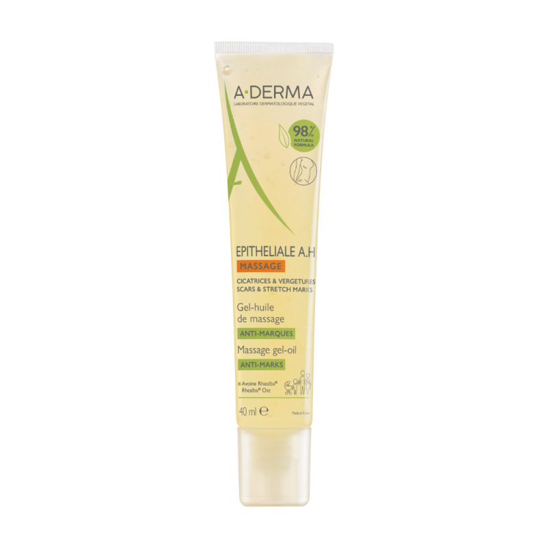 A-Derma – Epitheliale A.H Massage Gel-Huile de Massage, 40 ml A-Derma – Epitheliale A.H Massage Gel-Huile de Massage, 40 ml