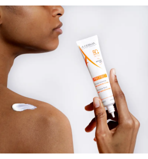 A-Derma – Protect Fluide solaire visage invisible SPF50+, 40 ml