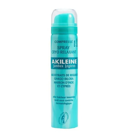 Akileine – Spray Cryo Relaxant Jambes Légères, 75ml