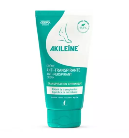Akileine – Crème Anti-Transpirante Sujets Aux Mycoses, 75ml