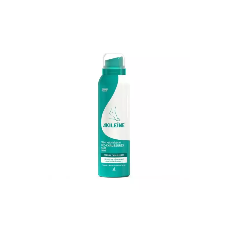 Akileine – Spray Assainissant Déo-Chaussures, 150ml Akileine – Spray Assainissant Déo-Chaussures, 150ml