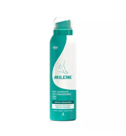 Akileine – Spray Assainissant Déo-Chaussures, 150ml