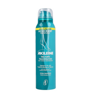 Akileine – Spray Poudre Asséchant Pieds, 150ml