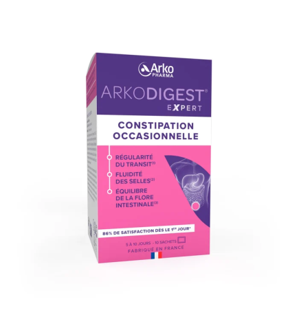 Arkopharma – Arkodigest Expert Constipation Occasionnelle, 10 sachets
