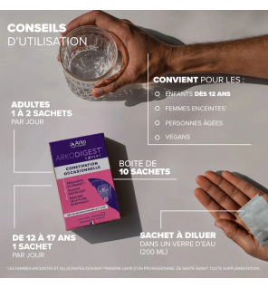 Arkopharma – Arkodigest Expert Constipation Occasionnelle, 10 sachets