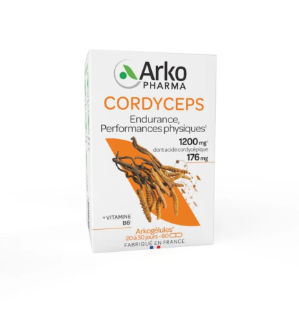 Arkopharma – Arkogélules Cordyceps, 60 gélules