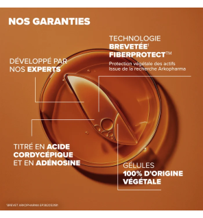 Arkopharma – Arkogélules Cordyceps, 60 gélules
