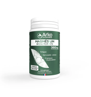 Arkopharma – Arkogélules Magnésium Bisglycinate, 60 gélules