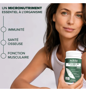 Arkopharma – Arkogélules Vitamine D3 Végétale, 60 gélules